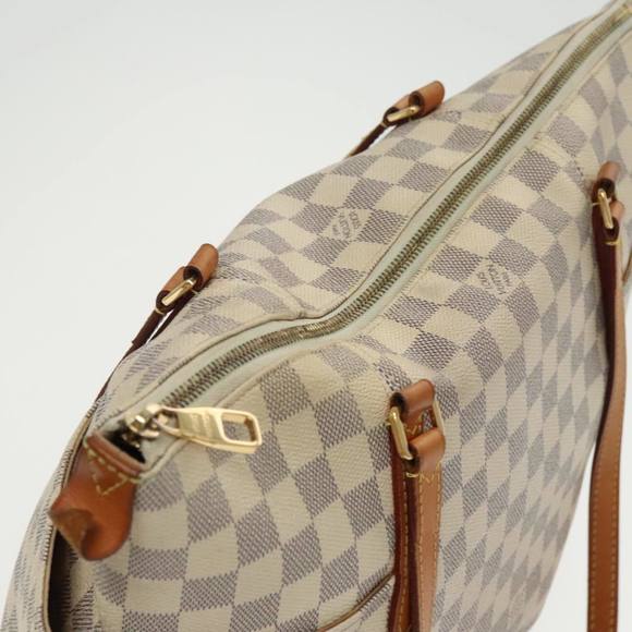 LOUIS VUITTON Damier Azur Totally MM Tote Bag N51262 LV Auth 97224 - Picture 6 of 16